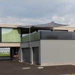 Automatisches Sonnensegel Wohnhaus in Einsiedeln