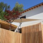 Neugestaltung Terrassenabschlüsse mit Sonnenschutz