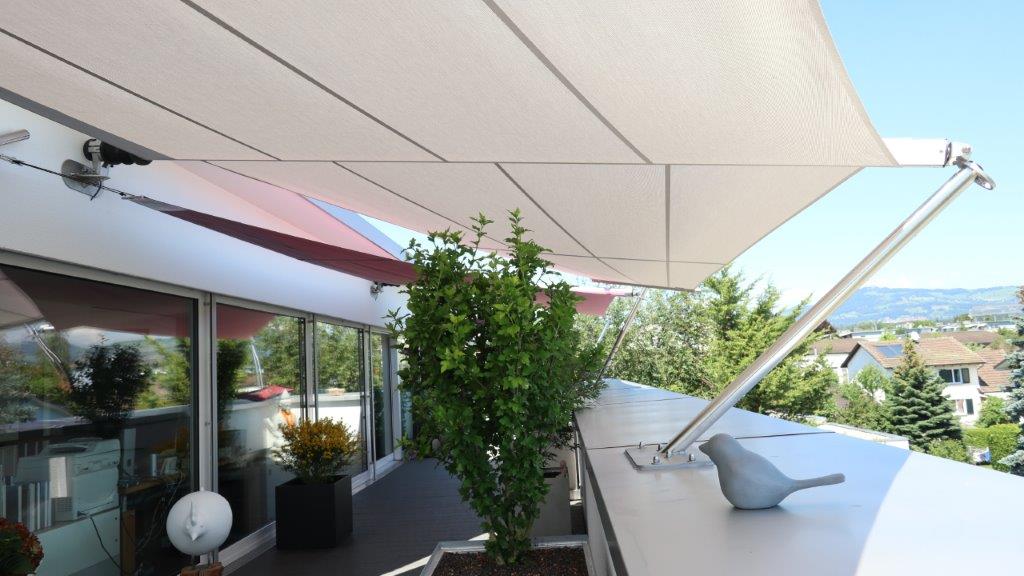 Exklusive Sonnensegel für Mehrfamilienhäuser