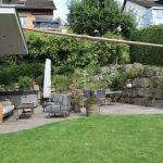 40 m2 Sonnensegel aufgerollt