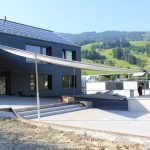 12 Meter Spannweite der Segelwelle