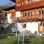 Aussenräume am Chalet werden aufgewertet