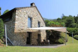 Gartenterrasse vor Rustico