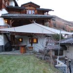 Sonnensegel für Aussenküche