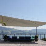Lounge im Schatten